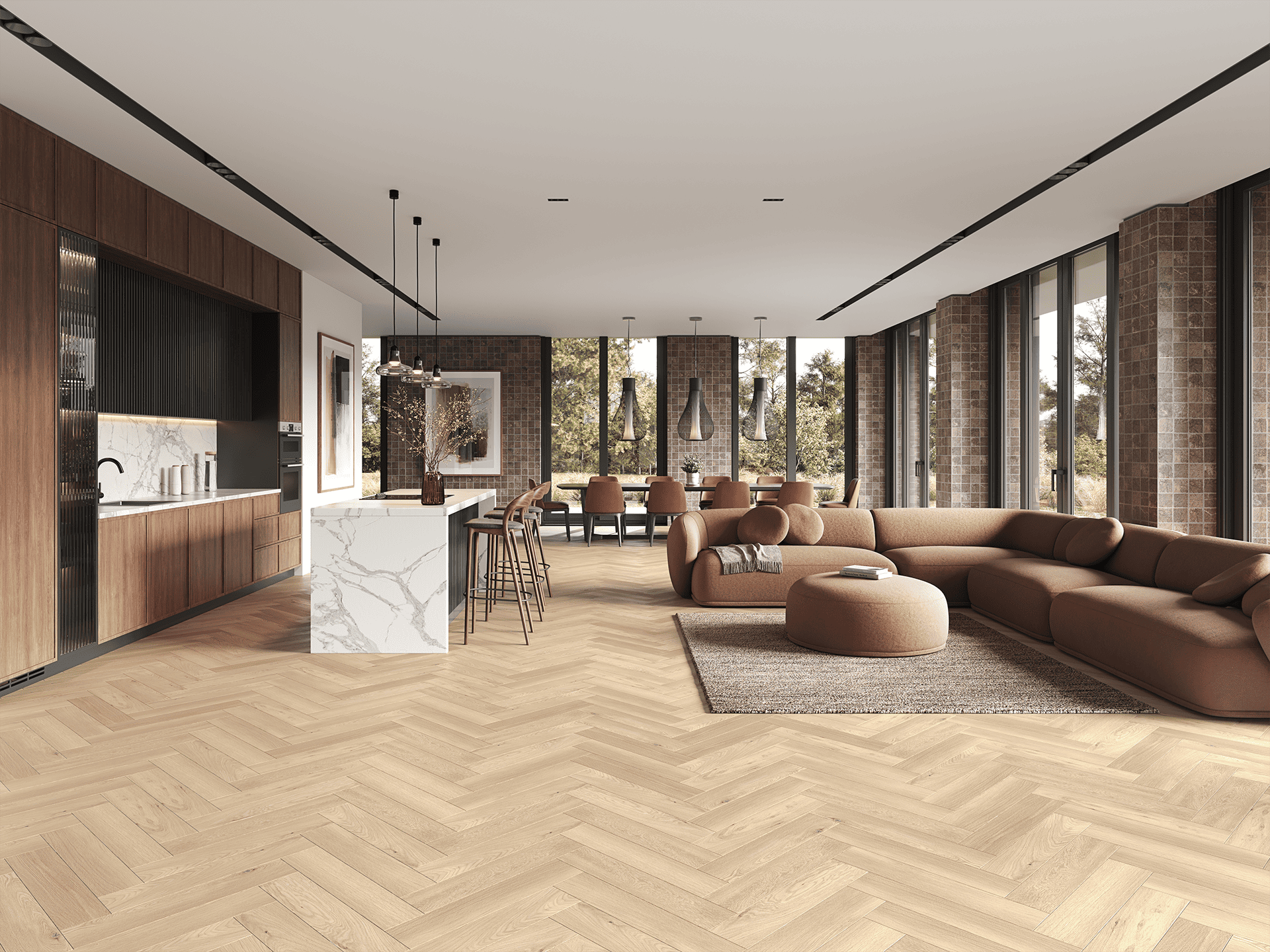 Panel winylowy Herringbone 55 – 3148H-55 – zdjęcie 2